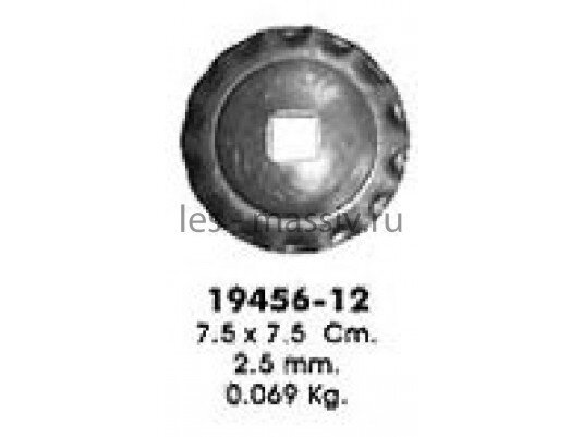 Поковки и вставки - 19456-12 (отв. 12 мм.)