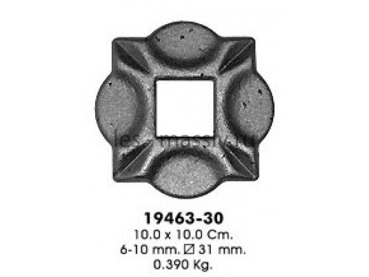 Поковки и вставки - 19463-30 (отв. 30х30 мм)