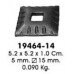Поковки и вставки -19464-14 (отв. 14х14 мм)