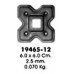 Поковки и вставки - 19465-12 (отв. 12х12 мм)