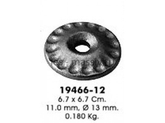Поковки и вставки - 19466-12 (отв.D 12 мм)