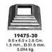 Поковки и вставки - 19475-30 (отв. 30х30 мм)