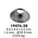 Поковки и вставки - 19476-28 (отв.D 28 мм)