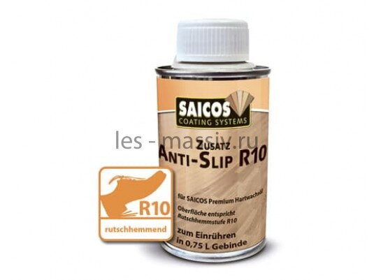 Антискользящая добавка Anti-Slip R10 в масло-воск Premium Hartwachsol- 3240 2,5л	