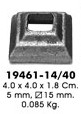 19461-14/40 (отв.14х14 мм)